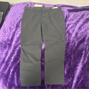 Carhartt Pants Mens Size 42x32 Black Relaxed Fit Pockets Straight Leg